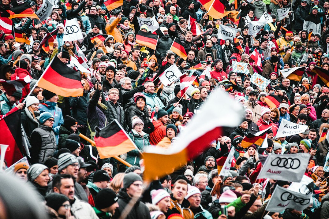german population divided