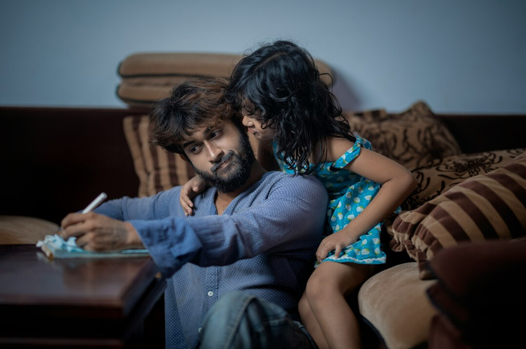 single parent with child at home